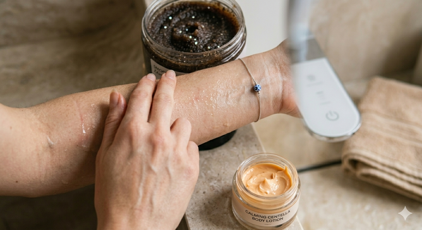 Rutina de îngrijire a corpului 2026 – de la scrub-ul de zahăr la body oil cu efect anti-ageing (ce merită banii)