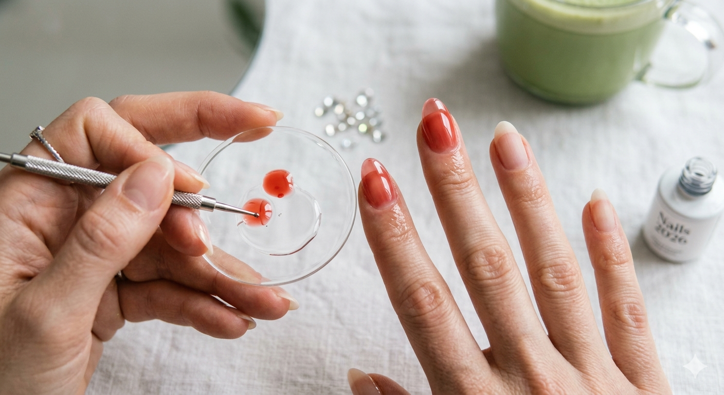 Tendințe unghii 2026 – de la „glass nails” la manichiura minimal-chic + cum le menții sănătoase acasă