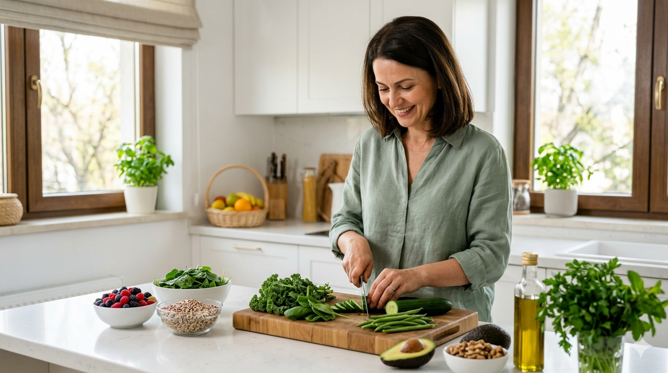 Menopauză fără kilograme în plus: Ghidul tău pentru un abdomen plat și energie după 40 de ani